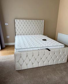 Double & King Size Bed Frame With Mattress Opt