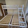 triple bunk bed with mattress Image 2