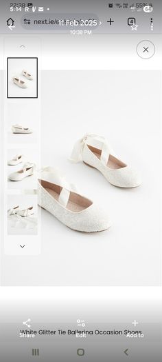 Communion girls shoes uk3