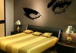 Giant EYES Large kitchen wall sticker decal stencil art