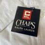 New Ralph Lauren Chaps White Shirt XL Image 2