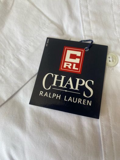New Ralph Lauren Chaps White Shirt XL