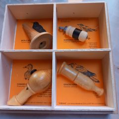 4 bird whistles, lovely gift, as new, D18 post 8e