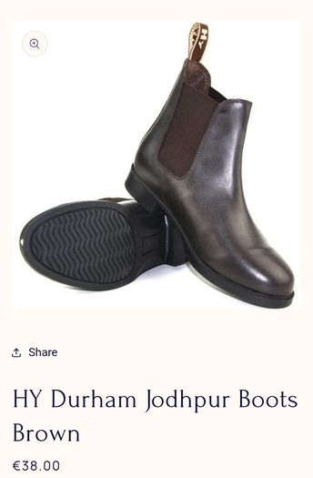 Hy jodpur boots New in box size 10 (child)