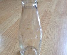 Old milk bottles