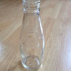 Old milk bottles