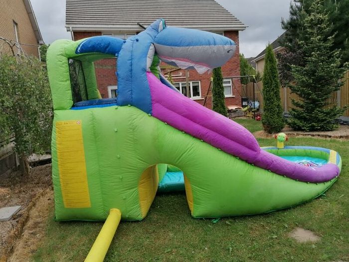 inflatable water slide