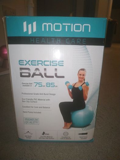 Motion Health Care Exercise Ball - New in box