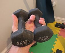 2.5kg dumbell