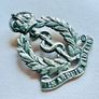 Large Silver Officers Pagri Royal Army Medical Corps Image 2