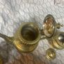 Tea or coffee brass set Image 7