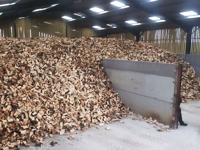 hardwood logs ton bags
