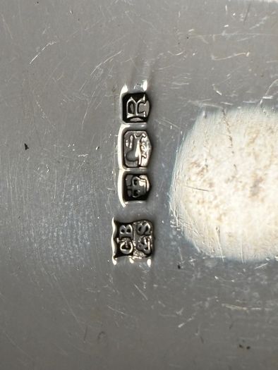 1959 Sheffield solid silver napkin ring