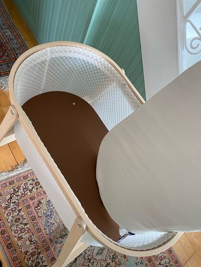 Ikea Alksvard Bassinet and mattress