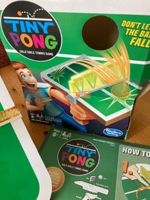 Tiny Pong Solo Table Tennis Game.