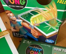 Tiny Pong Solo Table Tennis Game.
