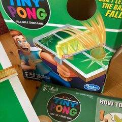 Tiny Pong Solo Table Tennis Game.