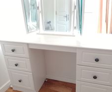Make up desk with mirror