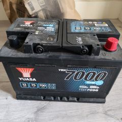 YUASA car battery 75Ah