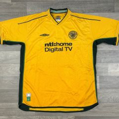 Genuine Vintage 2002 Umbro Celtic Glasgow Away Jersey Shirt Mens XL