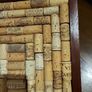 Wine cork board mahogany frame Image 4