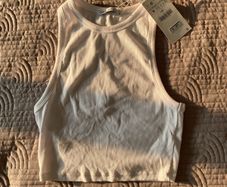 BNWT Zara White Vest Top Size M