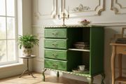 Sale!Sophisticated Green Console Table for Modern Interiors