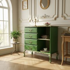 Sale!Sophisticated Green Console Table for Modern Interiors