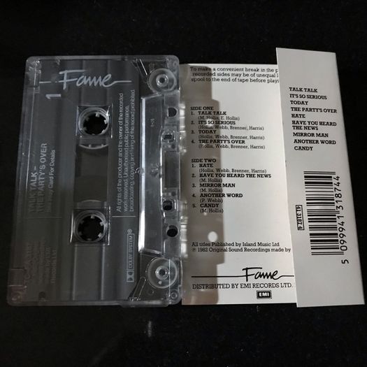 TALK TALK  |  The Party's Over    (Fame)