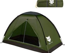 Night Cat Camping Tent for 1 2 Person Man Waterproof Backpacking Tents Easy Setup Lightweight for Hiking Backyard (FREE POSTAGE)