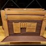 Tan Leather Briefcase/Laptop Bag Image 3