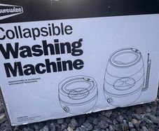 Portable Collapsible Washing Machine for Camping / Caravan / Motorhome