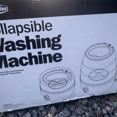 Portable Collapsible Washing Machine for Camping / Caravan / Motorhome