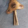 leather seat / stool 60cm foldable Image 8