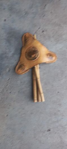 leather seat / stool 60cm foldable