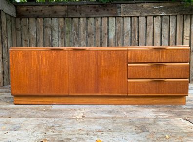 Mid-Century Retro Vintage Long Low McIntosh sideboard
