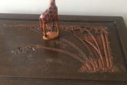 Beautiful crafted giraffe (12")