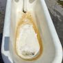 Victorian Bath With Claw Feet And Brass Taps Image 2