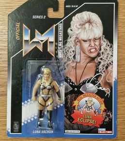 WWE Hasbro Wrestling Figures Luna Vachon - Todd Pettengill NEW