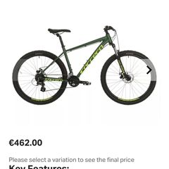 Carrera Mens Mountain Bike