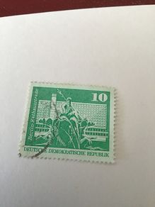 Stamp from a State that no longer exists