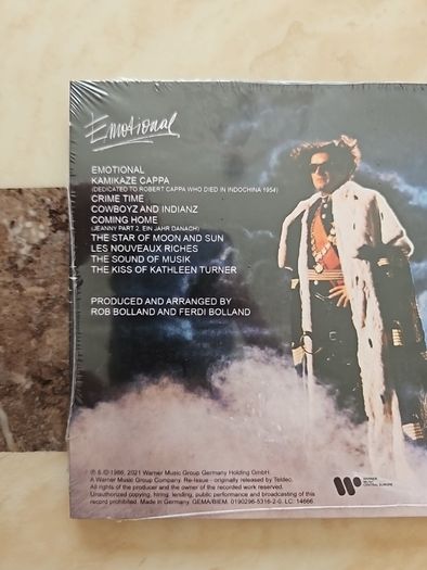 Falco CD (35th Anniversary Edition) - Emotional  (NEW)