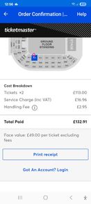 kingfishr tickets