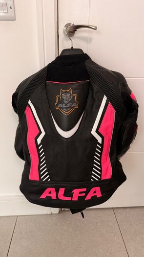 Alfa Vega Women's 2pc Motorcycle Leather Suit Bundle - UK 10 (Worn Once)