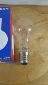 Tungsram 300W E40 GES Goliath Screw Light Bulb Vintage Industrial Clear Lamp NOS