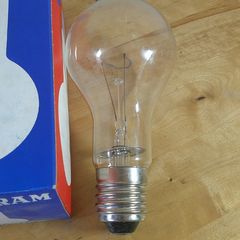 Tungsram 300W E40 GES Goliath Screw Light Bulb Vintage Industrial Clear Lamp NOS