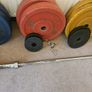 177kg Olympic Barbell & Bumper Plate Weight Set (157kg Plates + 20kg Bar) Image 9