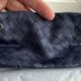 Blue Bottega Veneta Intrecciolusion Nylon Cosmetic Bag Image 7