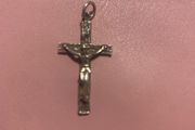 Silver Antique Crucifix Pendant