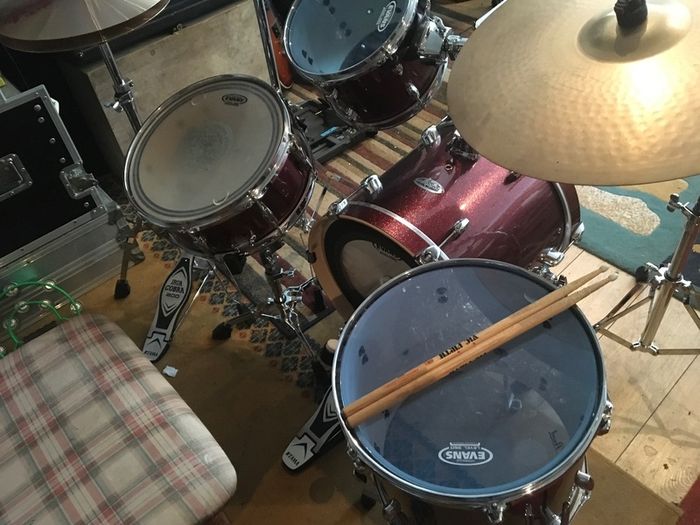 Pearl Midtown + Hardware and Cymbals + Cases